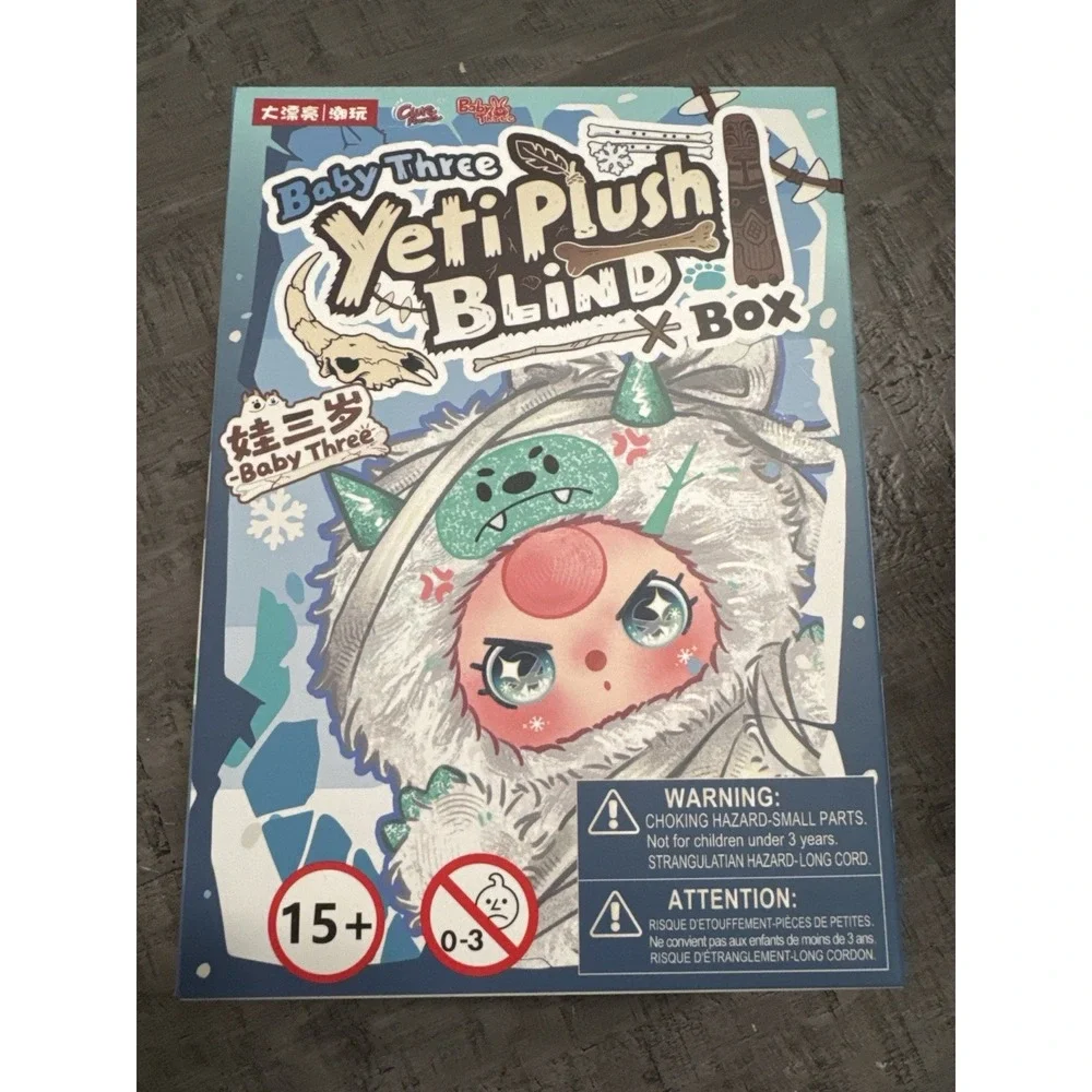 Baby Three Yeti Plush Blind‎ Box Target Exclusive SEALED Verified Authentic Rare